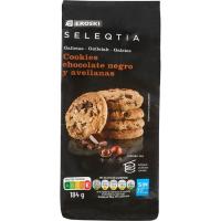 Galleta Cookie de avellanas EROSKI SELEQTIA, paquete 184 g Galleta Cookie de avellanas EROSKI SELEQTIA, paquete 184 g