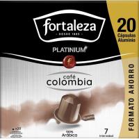 Café Colombia platinium comp. Nespresso FORTALEZA, caja 20 uds Café Colombia platinium comp. Nespresso FORTALEZA, caja 20 uds
