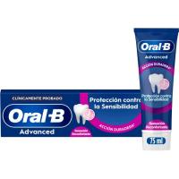 Dentífrico protección, sensibilidad ORAL-B ADVANCED, tubo 75 ml Dentífrico protección, sensibilidad ORAL-B ADVANCED, tubo 75 ml