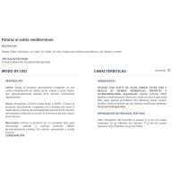 Patates a l`estil mediterrani LA SIRENA, 450 g