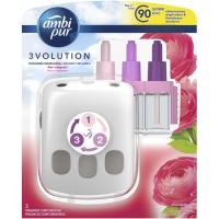 Ambientador 3vol. flor AMBIPUR, aparell+recanvi Ambientador 3vol. flor AMBIPUR, aparell+recanvi