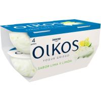 Griego sabor lima-limón OIKOS, pack 4x110 g Griego sabor lima-limón OIKOS, pack 4x110 g