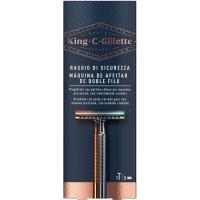 Máquina afeitar doble filo-5 recamb. KING C GILLETTE, pack 1 ud Máquina afeitar doble filo-5 recamb. KING C GILLETTE, pack 1 ud
