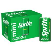 Refresco de lima limón SPRITE, pack 6x20 cl Refresco de lima limón SPRITE, pack 6x20 cl