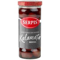 Oliva negra kalamata SERPIS, 340 g Oliva negra kalamata SERPIS, 340 g