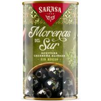 Olives brunes del Sud sense os en oli MARIETA, llauna 150 g Olives brunes del Sud sense os en oli MARIETA, llauna 150 g