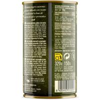 Olives brunes del Sud sense os en oli MARIETA, llauna 150 g