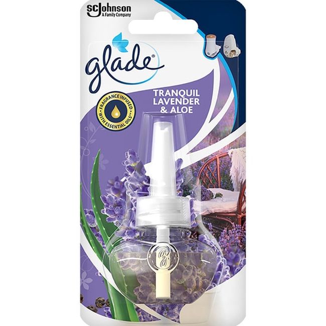 Ambientador elèctric lavanda GLADE, recanvi 1 unitat Ambientador elèctric lavanda GLADE, recanvi 1 unitat