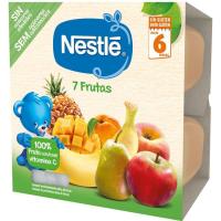 Terrina de 7 fruites NESTLÉ, pack 4x100 g