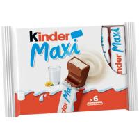 Xocolatina maxi T6 KINDER, caixa 126 g Xocolatina maxi T6 KINDER, caixa 126 g