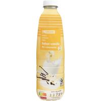 Batido de vainilla EROSKI, botella 1 litro Batido de vainilla EROSKI, botella 1 litro