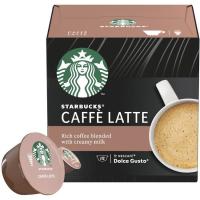 Café Latte Starbucks NESCAFÉ DOLCE GUSTO, caja 12 cápsulas