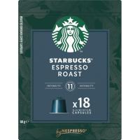 Café expresso Roast compatible Nespresso STARBUCKS, caja 18 uds Café expresso Roast compatible Nespresso STARBUCKS, caja 18 uds