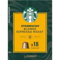 Café Blonde compatible Nespresso STARBUCKS, caja 18 uds Café Blonde compatible Nespresso STARBUCKS, caja 18 uds