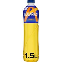 Bebida isotónica de naranja AQUARIUS, botella 1.5 litros Bebida isotónica de naranja AQUARIUS, botella 1.5 litros