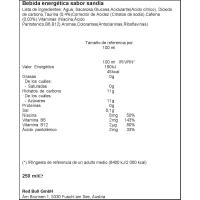 Bebida energética sabor sandía RED BULL, lata 25 cl