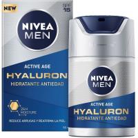 Crema Hidra Hyaluron NIVEA MEN, dosificador 50 ml Crema Hidra Hyaluron NIVEA MEN, dosificador 50 ml