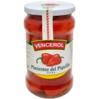 Pimiento piquillo entero VENCEROL, 220 g Pimiento piquillo entero VENCEROL, 220 g