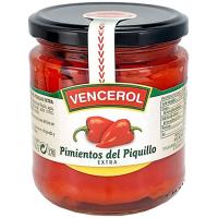 Pimiento piquillo entero VENCEROL, frasco 260 g Pimiento piquillo entero VENCEROL, frasco 260 g