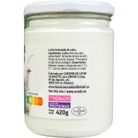 Kefir de leche de cabra EROSKI BIO, frasco 420 g