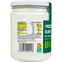 Kefir de leche de cabra EROSKI BIO, frasco 420 g