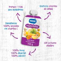 Bosseta crazy fruits tutti frutti NESTLÉ, doypack 110 g