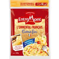 Formatge ratllat emmental ENTREMONT, 160 g