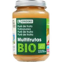 Tarrito de compota de frutas variadas EROSKI BIO, tarro 200 g Tarrito de compota de frutas variadas EROSKI BIO, tarro 200 g