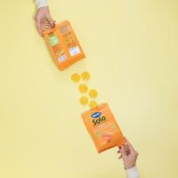 Snack ecològic de pastanaga i blat de moro HERO, bossa 40 g