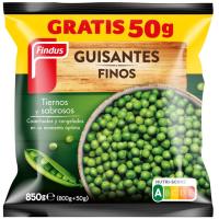 Pèsols fins FINDUS, borsa 850 g