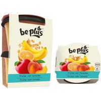 Terrina de fruites amb cereals BE PLUS, pack 2x200 g