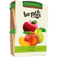Terrina de 3 fruites BE PLUS, pack 2x200 g