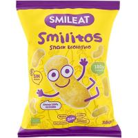 Gusanitos de maíz ecológico SMILEAT, bolsa 38 g Gusanitos de maíz ecológico SMILEAT, bolsa 38 g