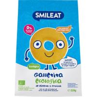 Galletita de espelta y manzana ecológicas SMILEAT, bolsa 220 g Galletita de espelta y manzana ecológicas SMILEAT, bolsa 220 g