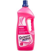 Gel activo quitamanchas oxi color EROSKI, garrafa 2 litros Gel activo quitamanchas oxi color EROSKI, garrafa 2 litros