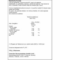 Salsitxa Bratwurst SCHARA, sobre 170 g