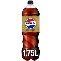 Refresco cola s/azúcar-s/cafeína PEPSI ZERO, botella 1,75 litros Refresco cola s/azúcar-s/cafeína PEPSI ZERO, botella 1,75 litros