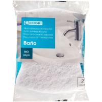 Estropajo para baño con esponja EROSKI, pack 2 uds Estropajo para baño con esponja EROSKI, pack 2 uds