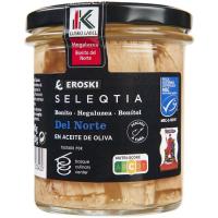 Bonito del Norte pescado a caña MSC E. SELEQTIA, frasco 320 g Bonito del Norte pescado a caña MSC E. SELEQTIA, frasco 320 g