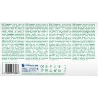 Guante de nitrilo talla M sin polvo BAYECO, caja 100 uds