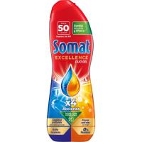 Lavavajillas máquina gel vinagre SOMAT, botella 50 dosis