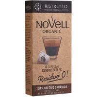 Café orgánico Ristretto compatible Nespresso NOVELL, 10 uds Café orgánico Ristretto compatible Nespresso NOVELL, 10 uds