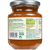 Melmelada d`albercoc EROSKI BIO/ECO, flascó 340 g