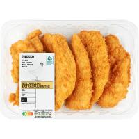Solomillos de pollo extra-crujientes EROSKI, bandeja aprox. 500 g Solomillos de pollo extra-crujientes EROSKI, bandeja aprox. 500 g