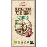 Xocolata negra bio 73% cacau CHOCOLATES SOLÉ, caixa 100 g Xocolata negra bio 73% cacau CHOCOLATES SOLÉ, caixa 100 g