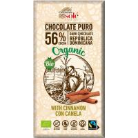 Xocolata negra bio amb canyella CHOCOLATES SOLÉ, caixa 100 g Xocolata negra bio amb canyella CHOCOLATES SOLÉ, caixa 100 g