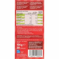 Cafè descafeïnat EROSKI, caixa 20 monodosis