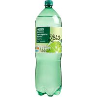 Refresco de lima limón zero EROSKI, botella 2 litros Refresco de lima limón zero EROSKI, botella 2 litros