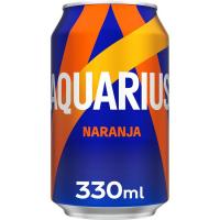 Bebida isotónica sabor naranja AQUARIUS, lata 33 cl Bebida isotónica sabor naranja AQUARIUS, lata 33 cl