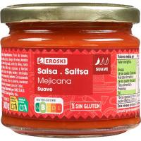 Salsa mexicana EROSKI, flascó 300 g Salsa mexicana EROSKI, flascó 300 g